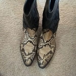 Snakeskin Boots
